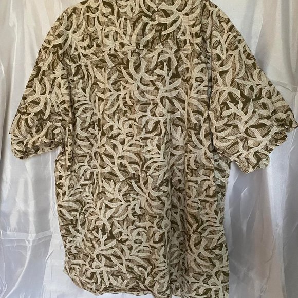 Vintage Emergency Exit Patterned Button Down Shirt - Picture 3 of 5